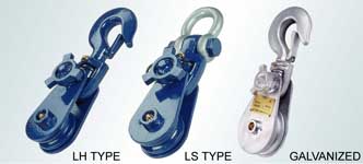 HEAVY DUTY SNATCH BLOCK, SB & HB TYPE