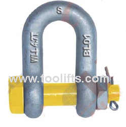 Grade S Dee Shackle With Safety Pins As2741