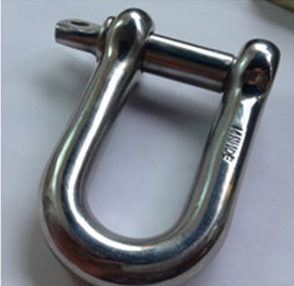 STAINLESS STEEL EUROPEAN TYPE LARGE DEE SHACKLE