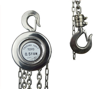 Stainless steel chain hoist