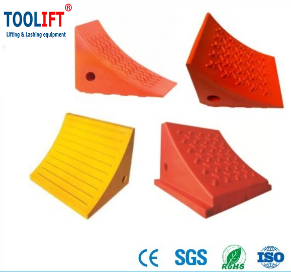 Polyurethane Wheel Chock for Trucks