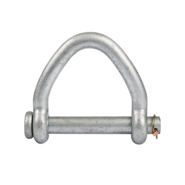 Web sling shackle