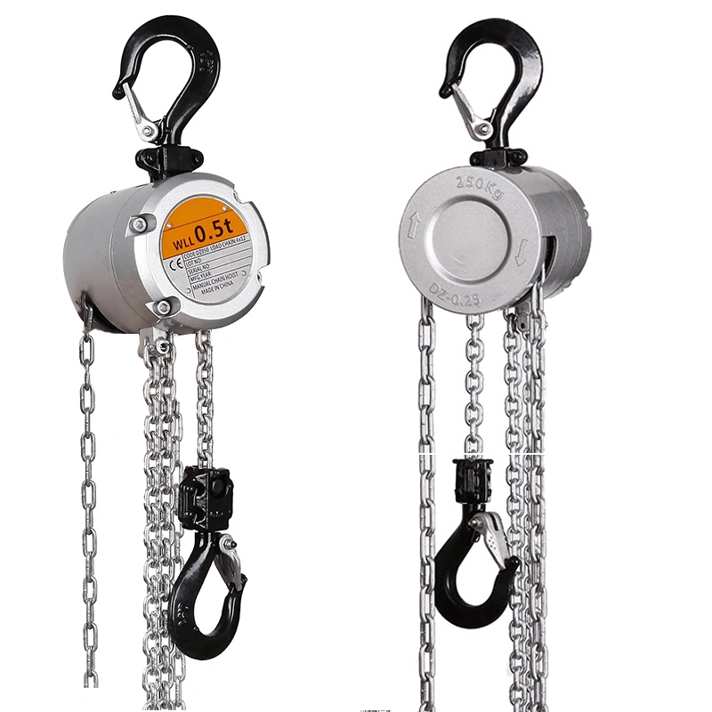 Aluminum Alloy Chain Hoist, Mini Chain Block