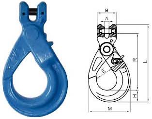 G100 Clevis Self-lock Hook